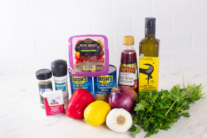 White Bean Salad Recipe Ingredients