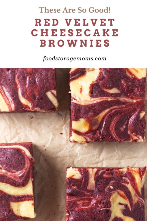 Red Velvet Cheesecake Brownies