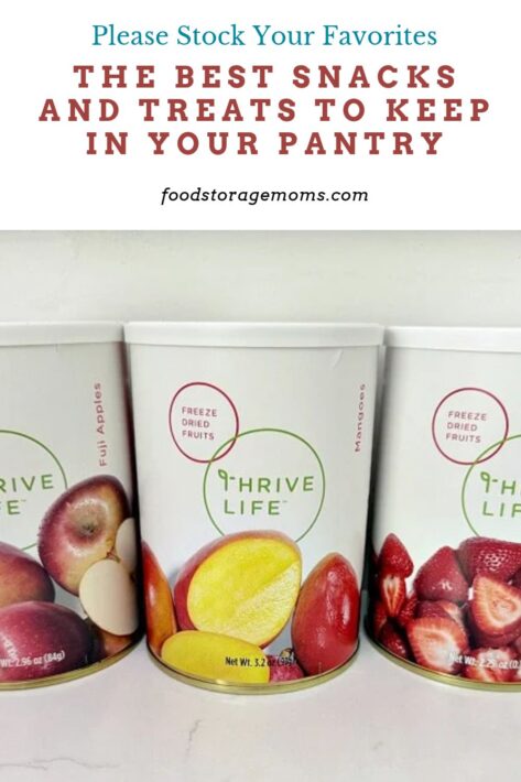 The Best Snacks and Treats to Keep in Your Pantry