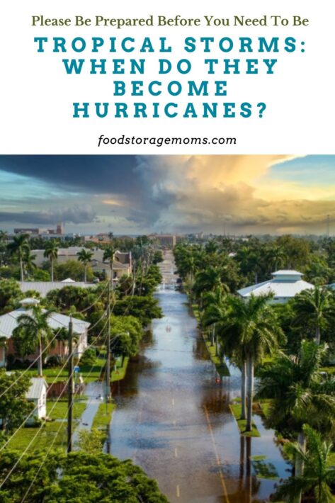 Tropical Storms: When Do They Become Hurricanes?